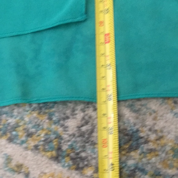 Turquoise Long Halter Swim Coverup - Picture 4 of 4